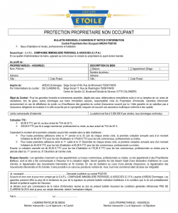 Contrat PNO