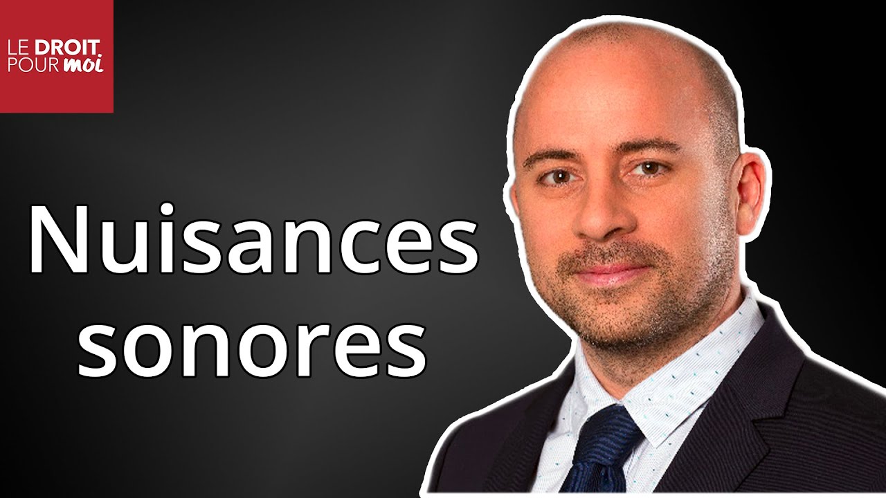 Les nuisances sonores - par Éric Tavenard avocat en droit immobilier