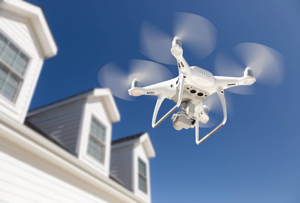 Drones dans l'immobilier