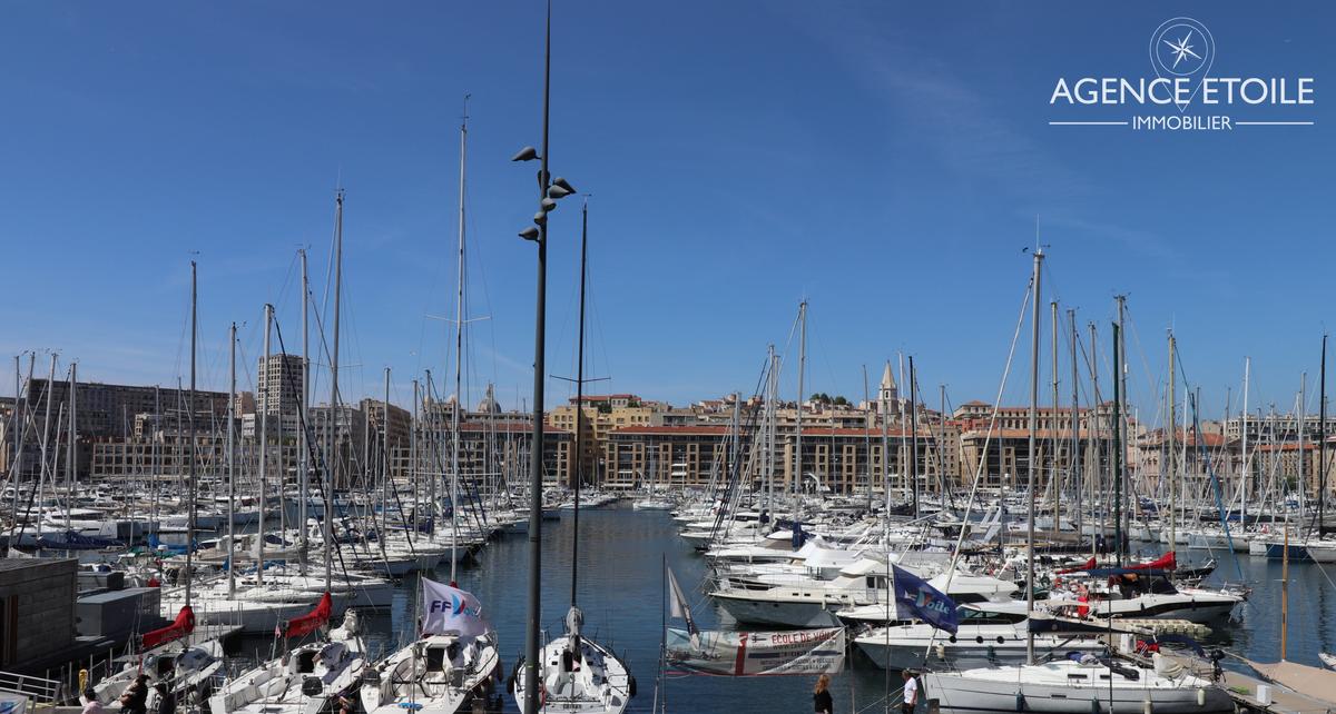 Marseille 7ème Vieux Port appartement type 4 de 116m2
