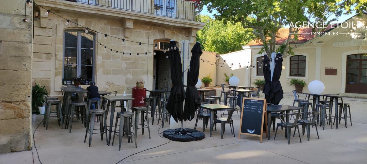 PELISSANNE – VENTE FONDS DE COMMERCE 40 M2 – TERRASSE