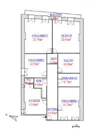 13006 – PARADIS-CASTELLANE – 123 m2 – 555 000 EUR