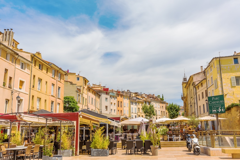 Aix-en-Provence ville où Cézanne peint