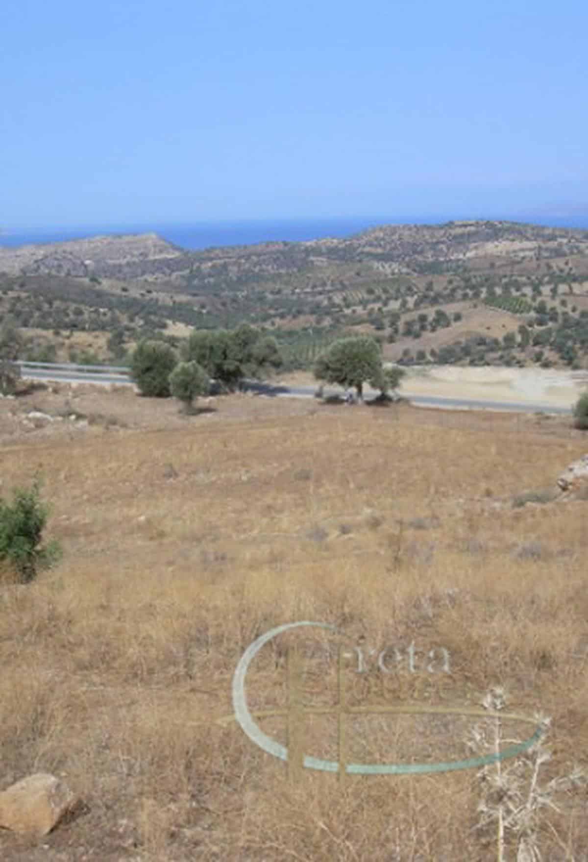 Listaros south Crete building land with sea view