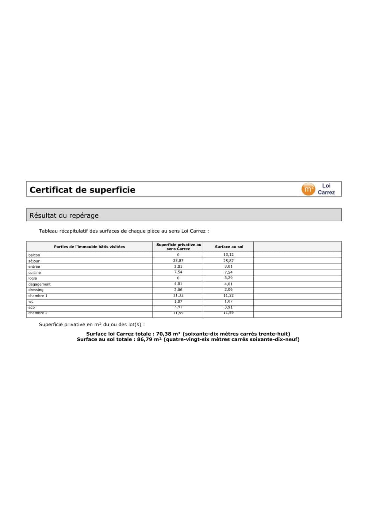 Appartement T3/4 73 m2 traversant avec balcon vue dégagée