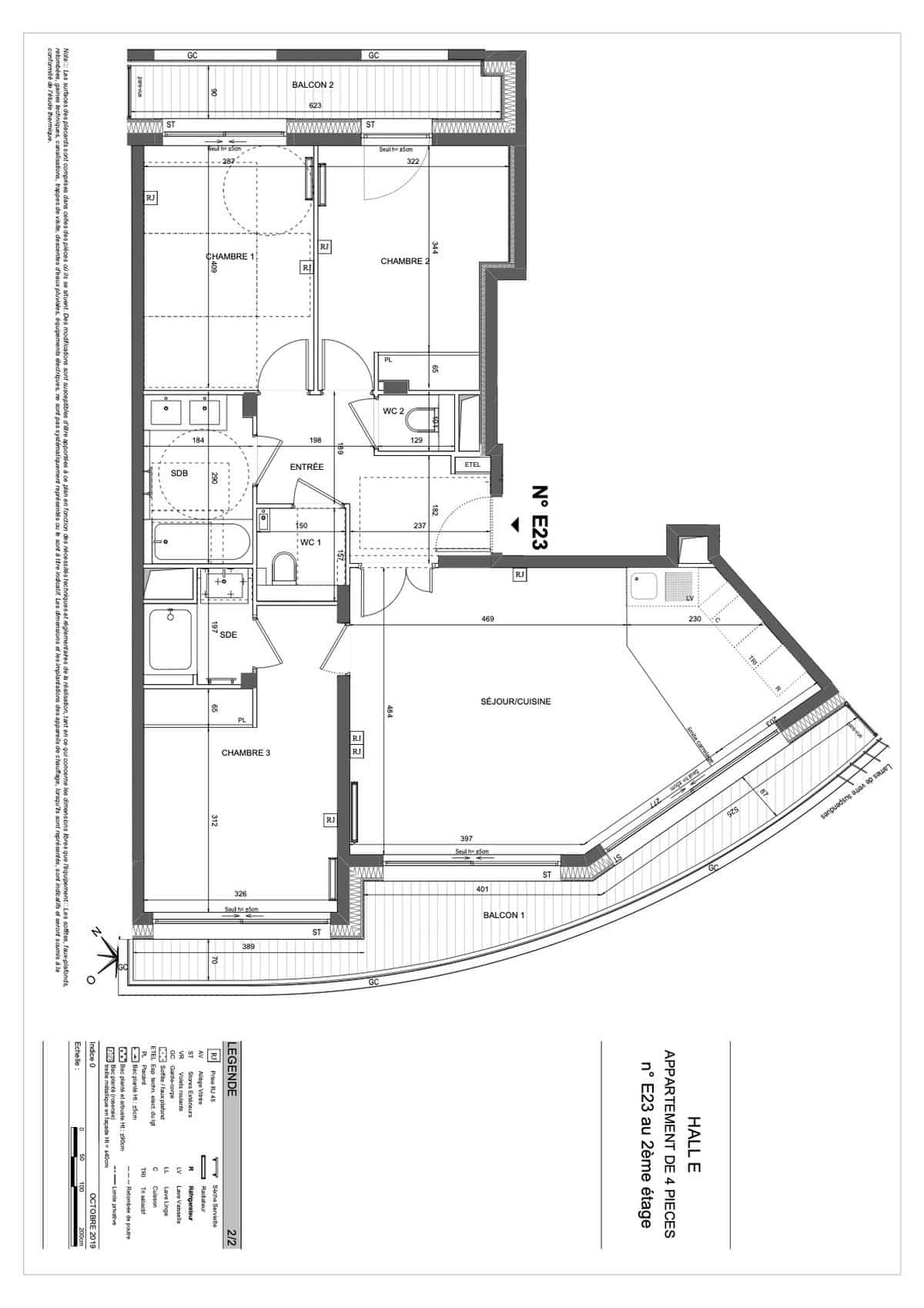 NEW 4-ROOM APARTMENT – PARIS XV