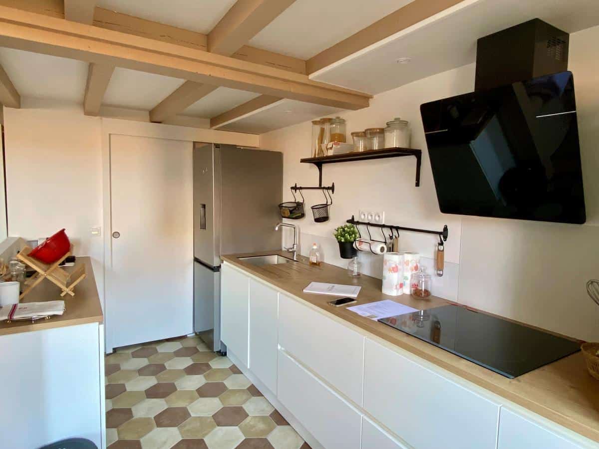 Duplex meublé avec chambre dans le centre-ville