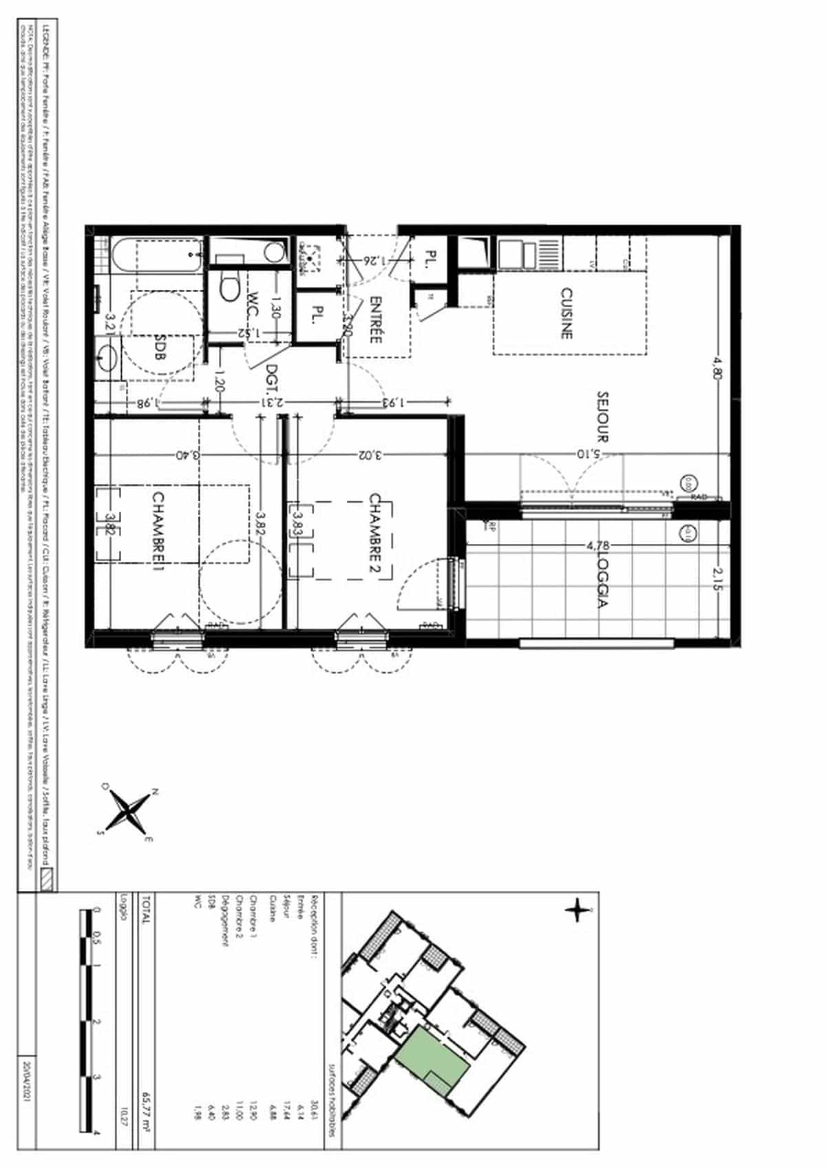 NEW 3-ROOM APARTMENT – AIX EN PROVENCE