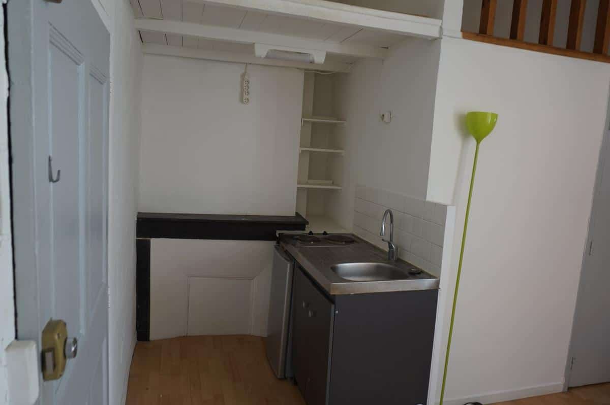 Studio – 19.2m2 – PROCHE CARDEURS – 4 RUE VAUVENARGUES