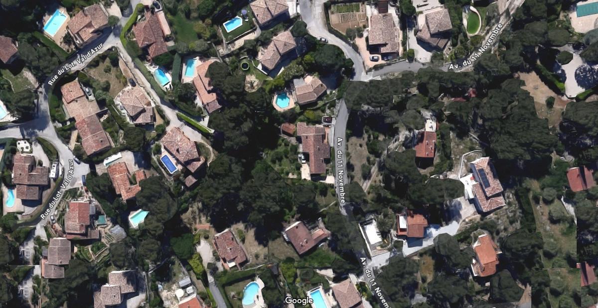 Flat land 547 m2 buildable La Cadière d’Azur