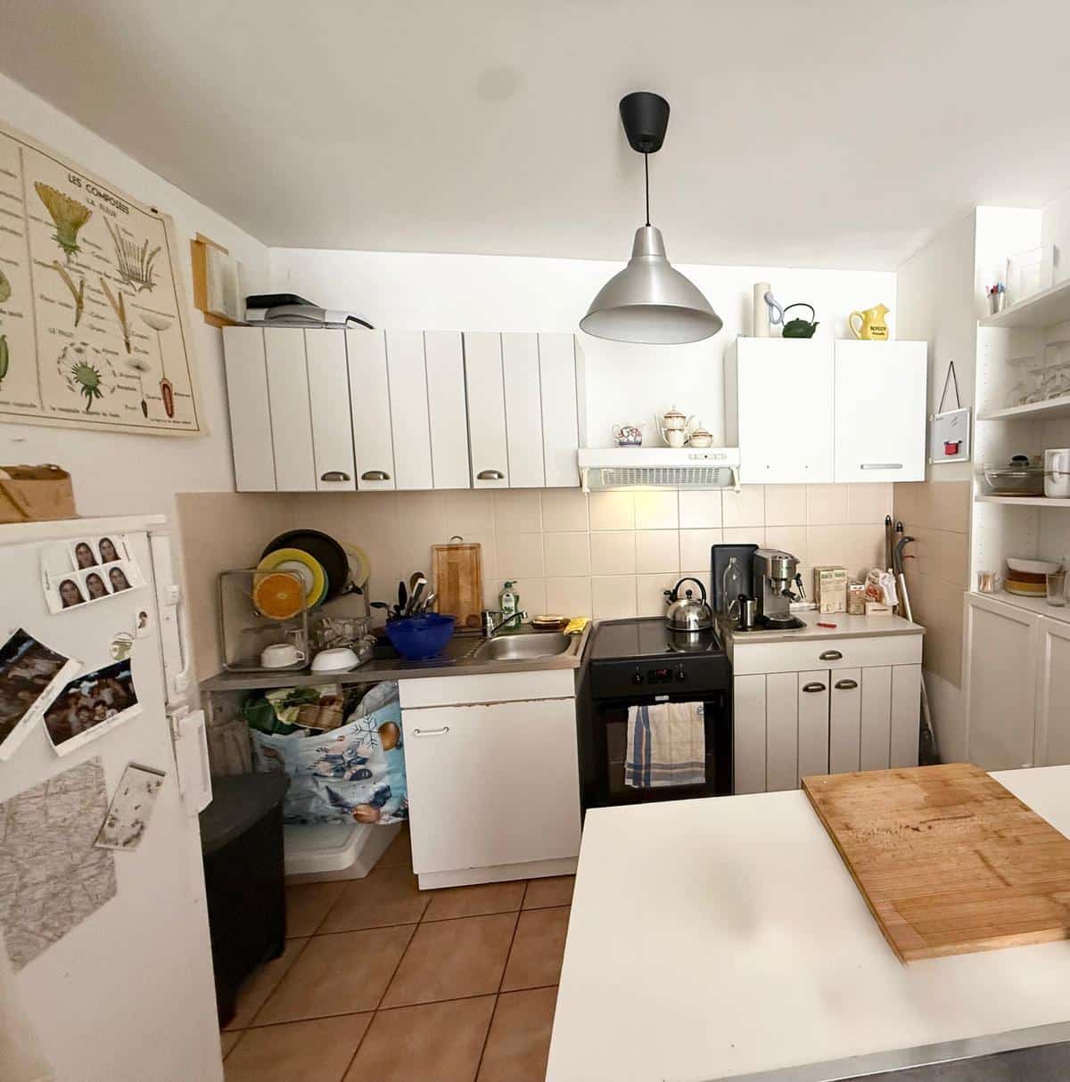 Type 2 de 50 m2 + terrasse de 58 m2 Marseille 4ème