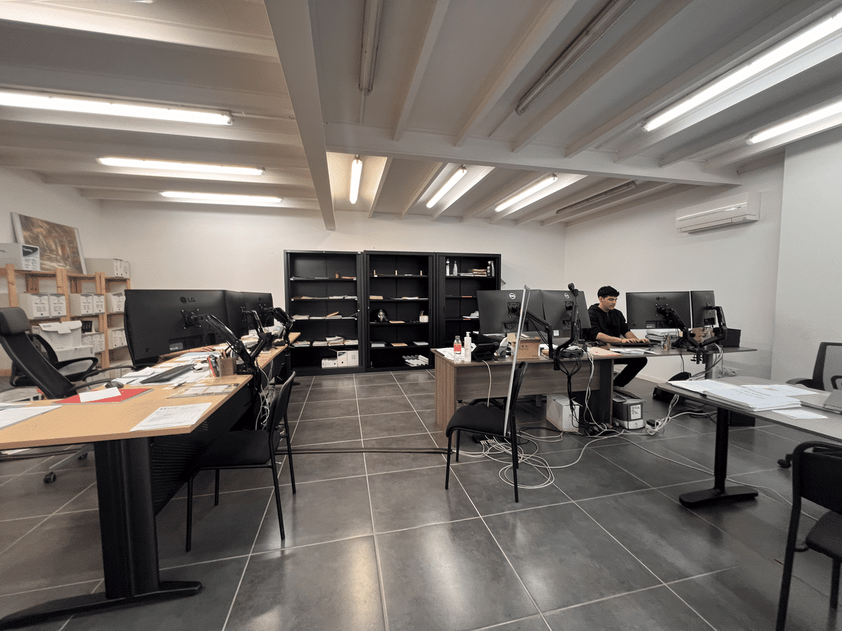 Bureaux sur trois niveaux   Rue Fortia   Marseille 13001