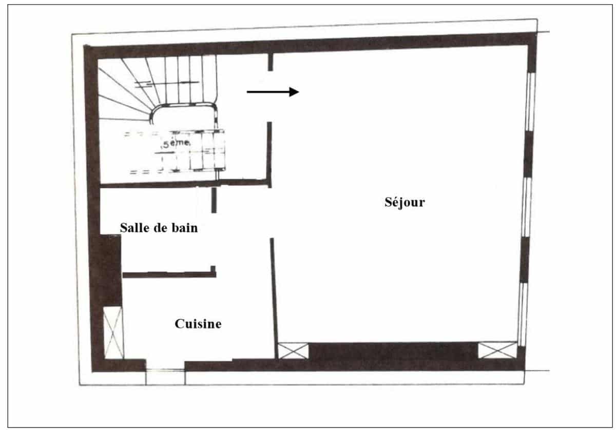 3ème ARTS ET METIERS/RUE DES GRAVILLIERS : GRAND STUDIO SUR