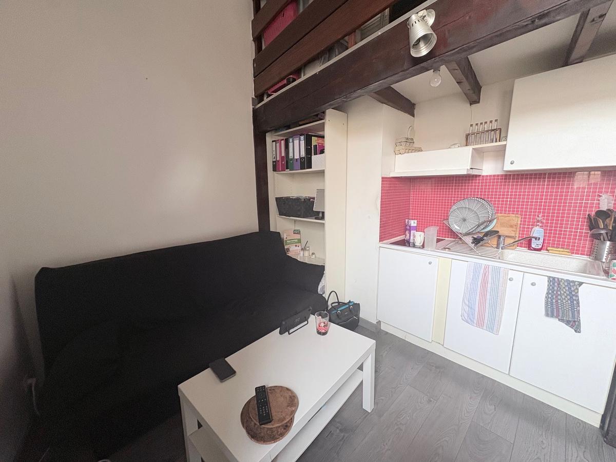 AIX – Large furnished studio with mezzanine Sextius