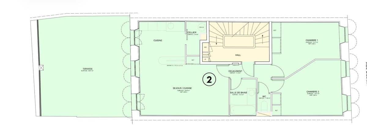 T3 LARGE TERRACE – MARSEILLE 13001