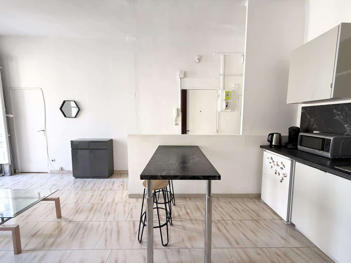 Type 2 de 39,35 m2 Marseille 2ème