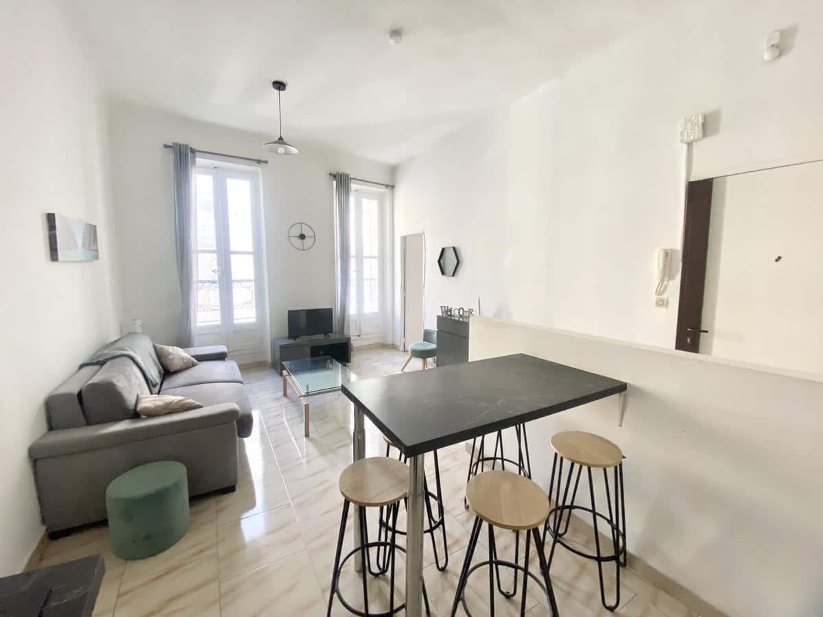 Type 2 de 39,35 m2 Marseille 2ème