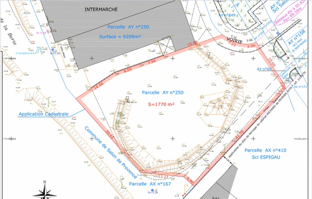 COMMERCIAL LAND FOR RENT SALON DE PROVENCE