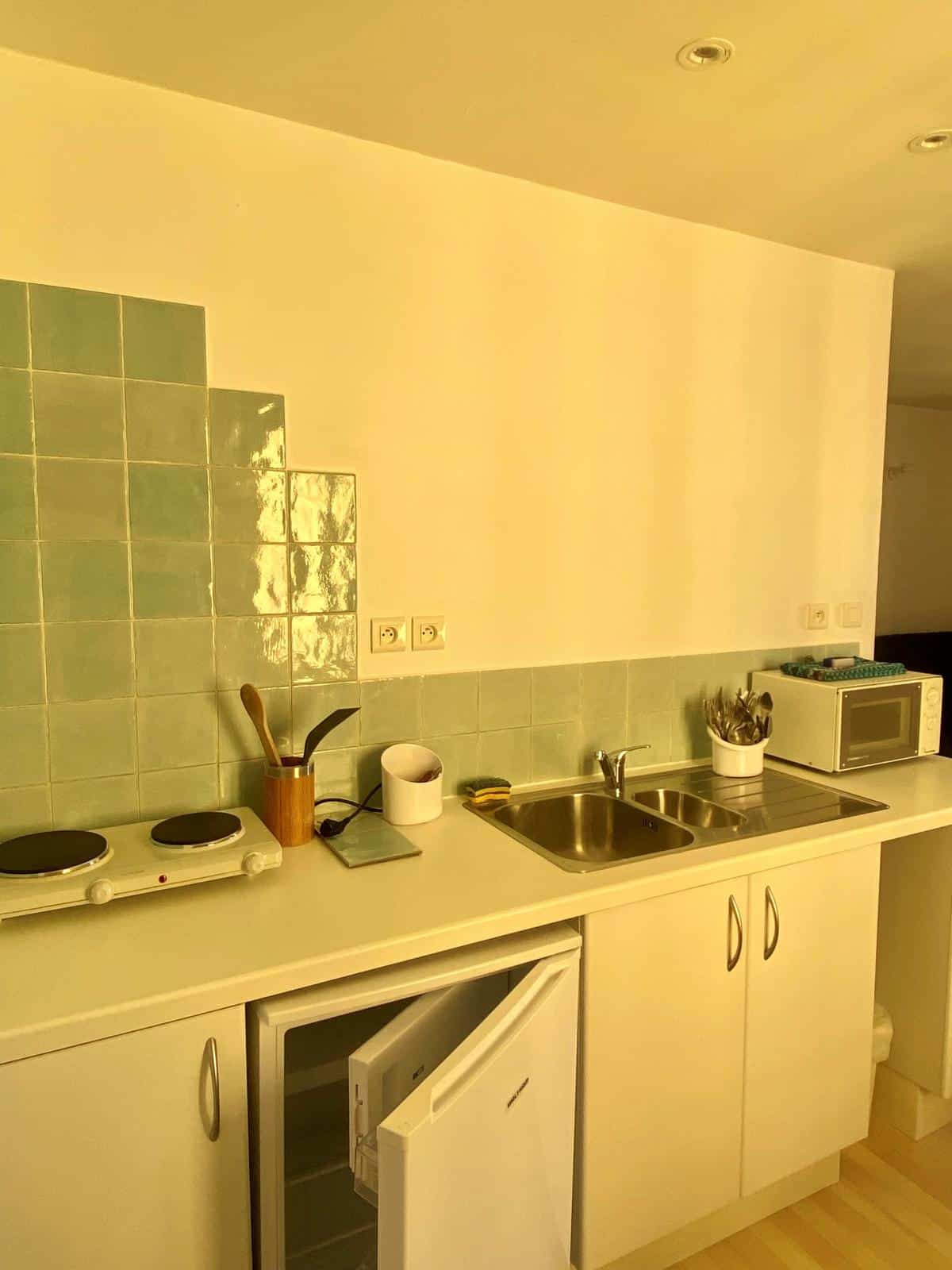 Furnished studio apartment of 23.54m2 – QUIET – 7 rue de la Fontaine d'Arg