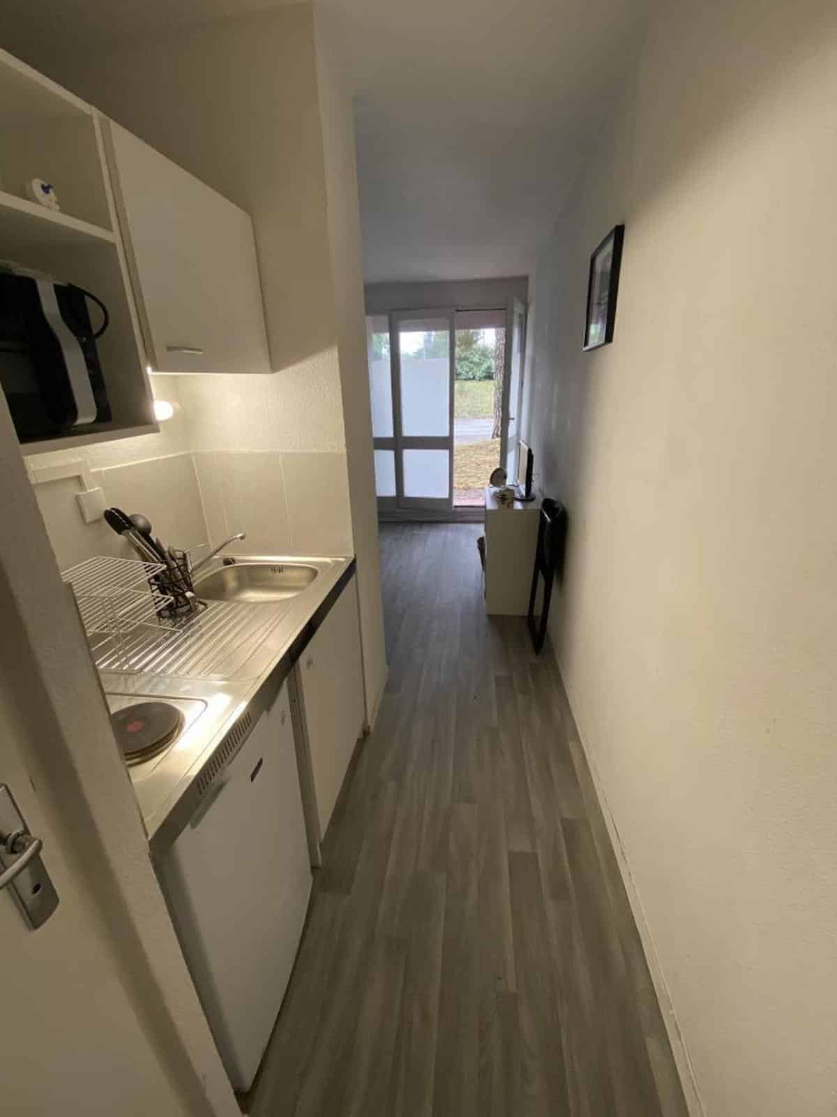 Studio apartment in Résidence la Parade, ground floor