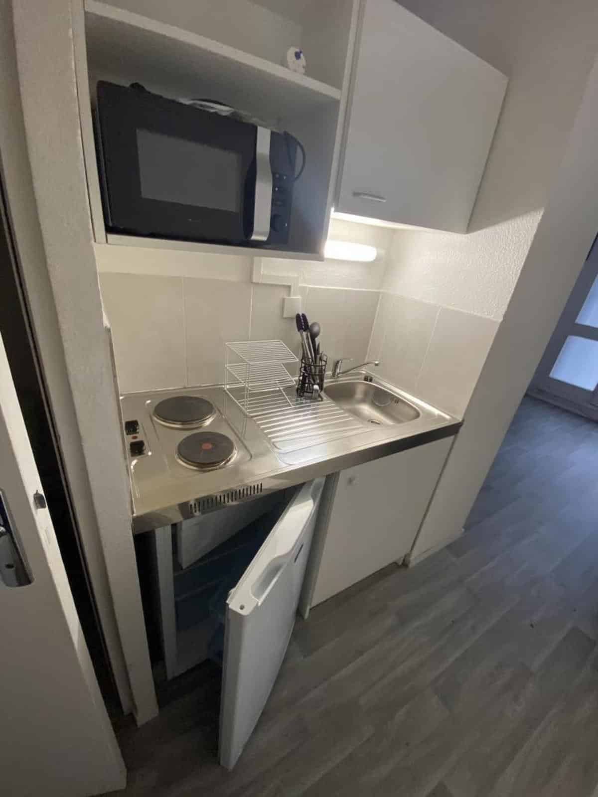 Studio apartment in Résidence la Parade, ground floor