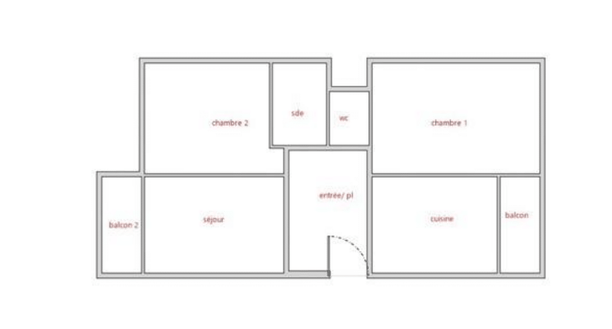 Apartment Type 3 – rue du Camas – Marseille 5th