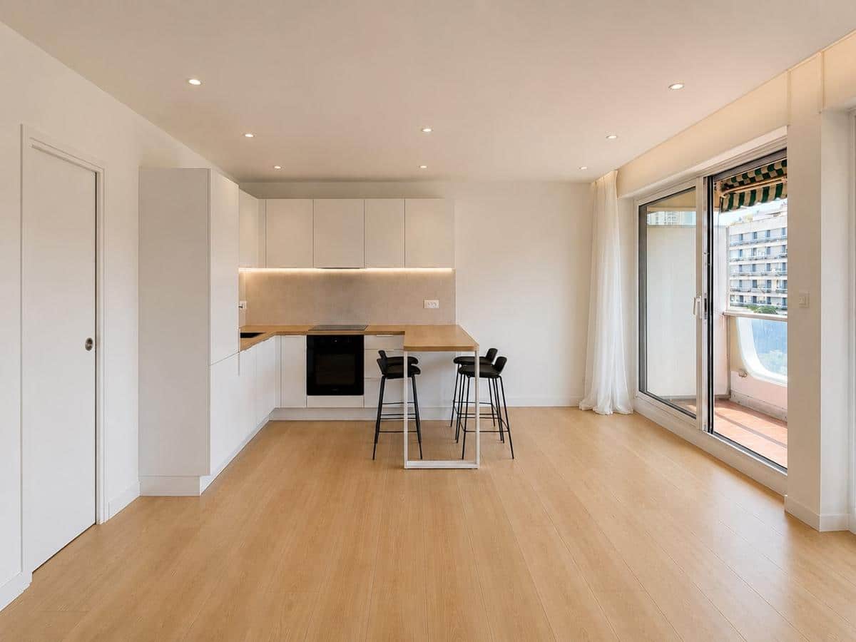 Type 2 de 40,50 m2 Marseille 8ème