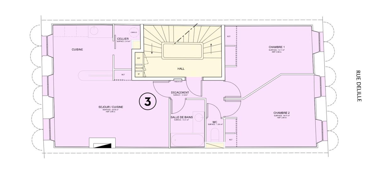 T3 – 2ND FLOOR – MARSEILLE 13001