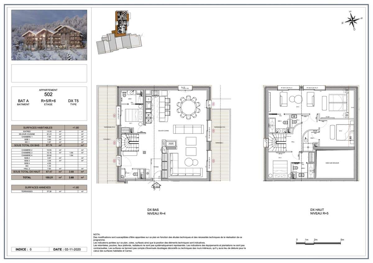 PRESTIGIOUS 5-ROOM PENTHOUSE – MERIBEL