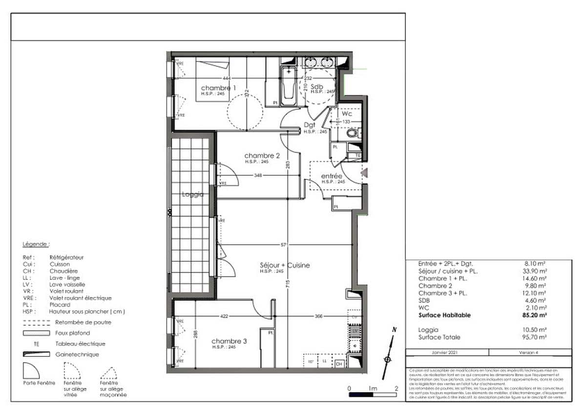 NEW 4-ROOM APARTMENT – NIMES