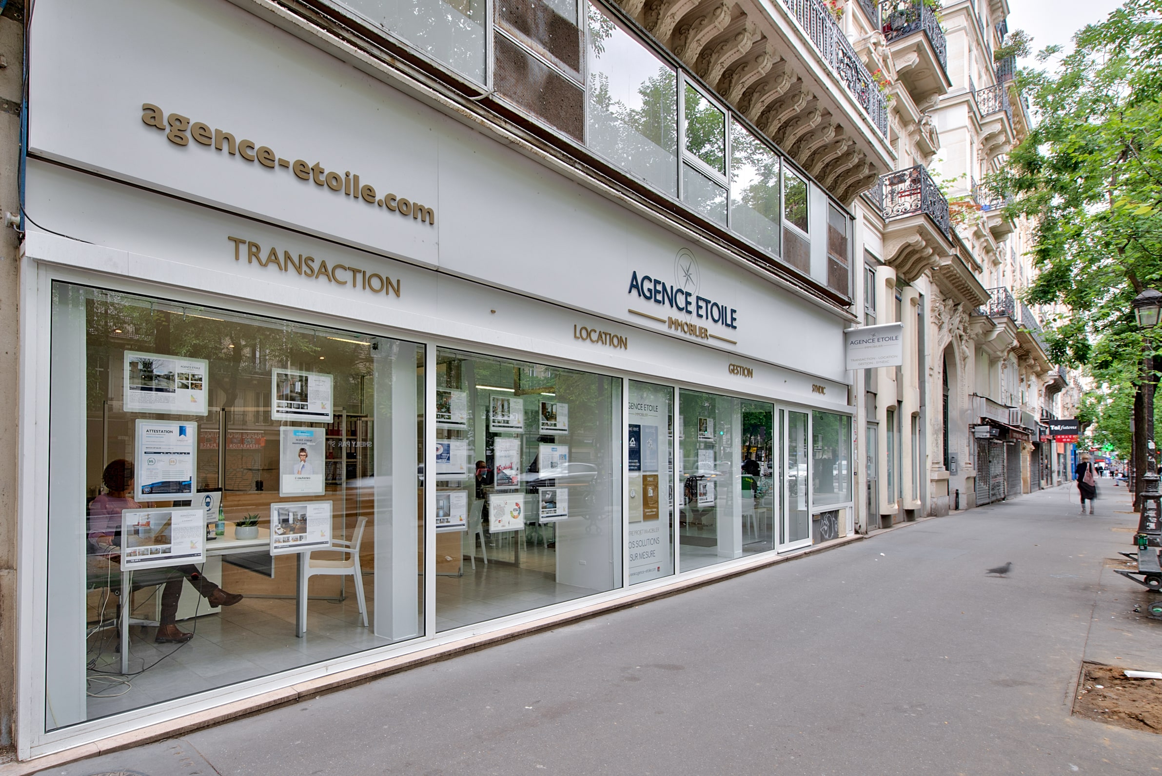 Agence immobilière à Paris
