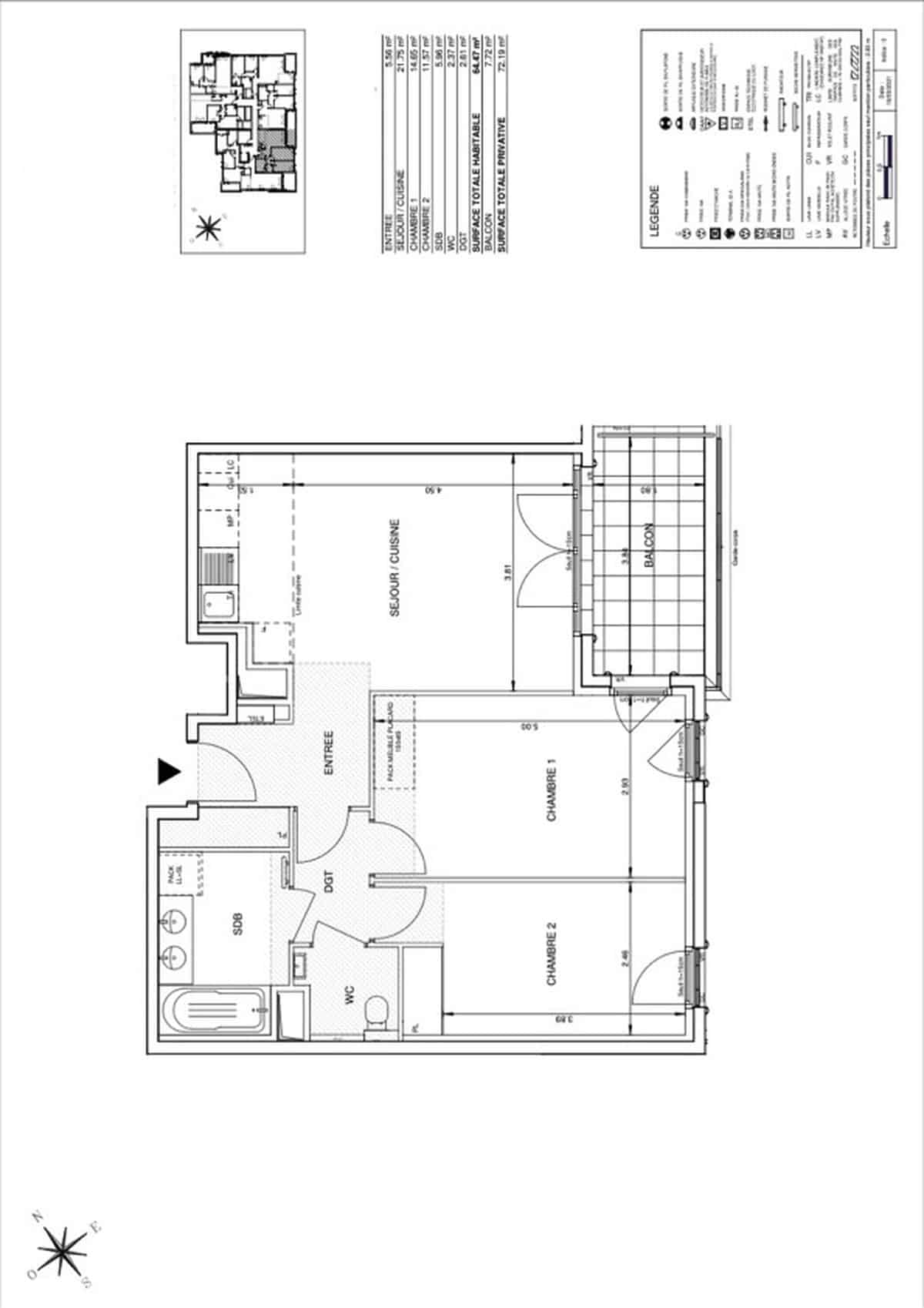NEW 3-ROOM APARTMENT – AIX-EN-PROVENCE
