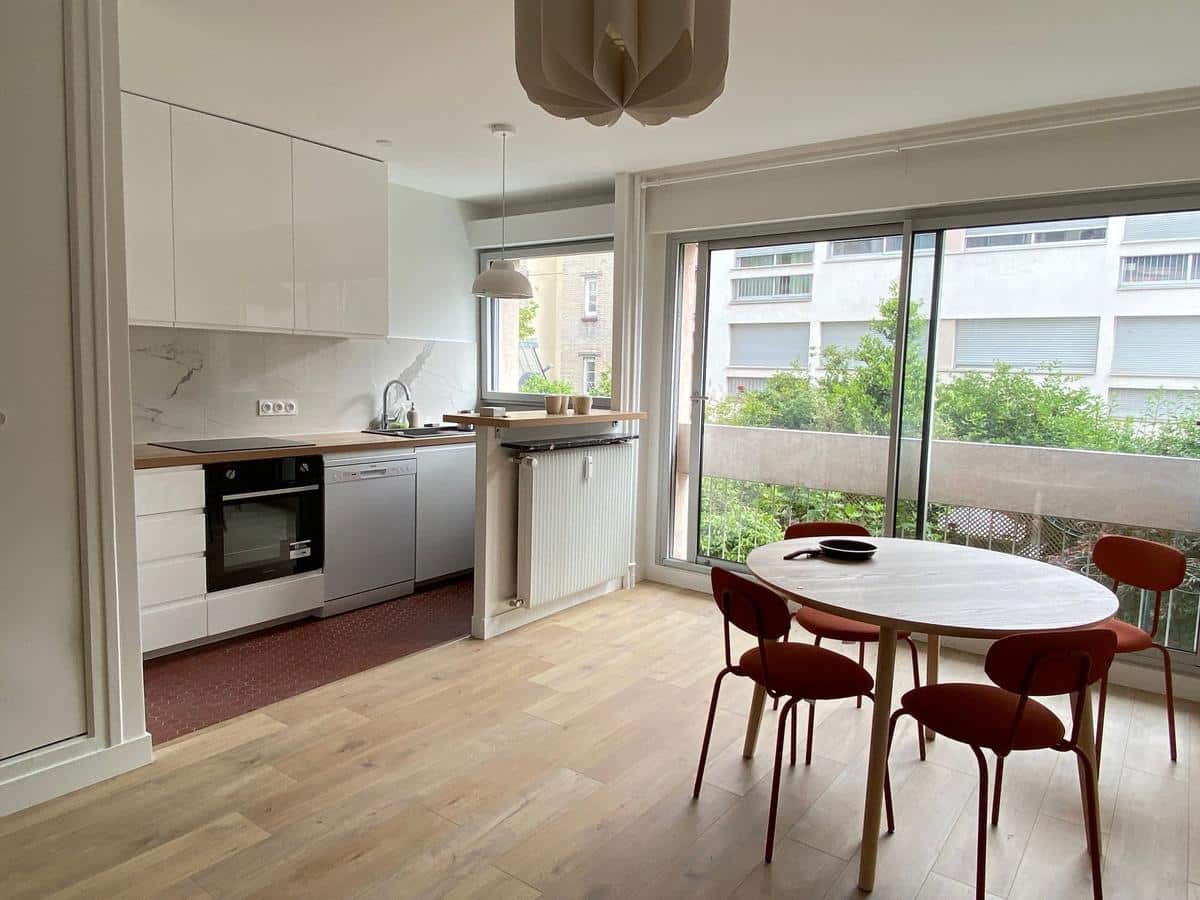 13th Butte aux Cailles / Newly Refurbished Furnished Studio