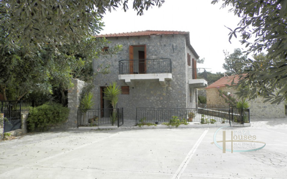 Agia Paraskevi south Crete Two storey traditional stone house