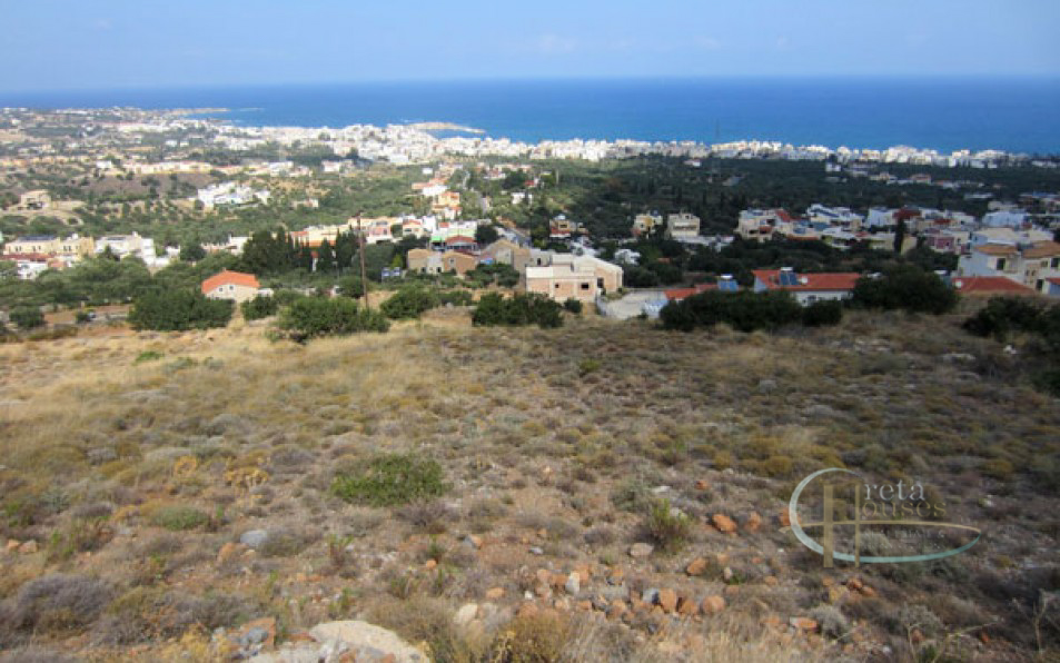 Koutouloufari Hersonissos Crete Building plot with sea view